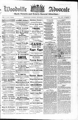 Woodville Advocate (1878), 28 Aug 1884