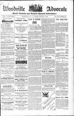 Woodville Advocate (1878), 24 Aug 1888