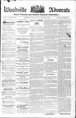 Woodville Advocate (1878), 31 Aug 1888