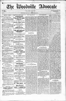 Woodville Advocate (1878), 29 Sep 1881