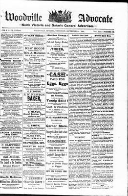 Woodville Advocate (1878), 4 Sep 1884