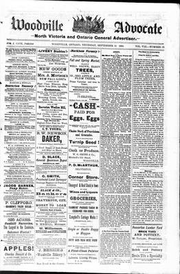 Woodville Advocate (1878), 11 Sep 1884