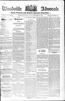 Woodville Advocate (1878), 14 Sep 1888