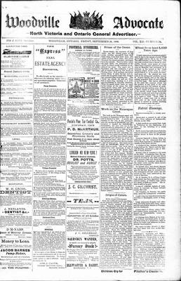 Woodville Advocate (1878), 28 Sep 1888