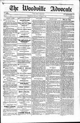 Woodville Advocate (1878), 6 Oct 1881