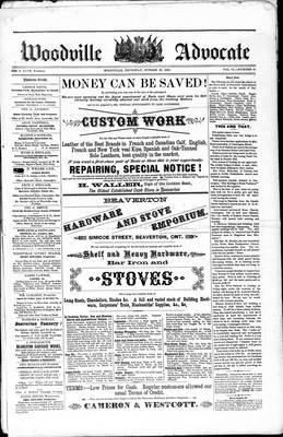 Woodville Advocate (1878), 26 Oct 1882