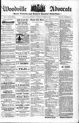 Woodville Advocate (1878), 12 Oct 1888