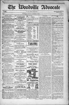 Woodville Advocate (1878), 10 Nov 1881