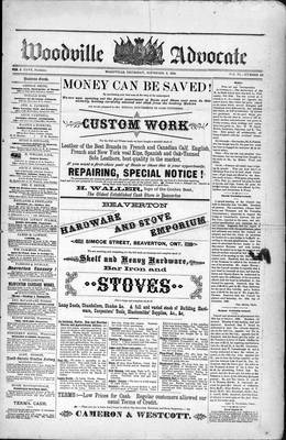 Woodville Advocate (1878), 2 Nov 1882