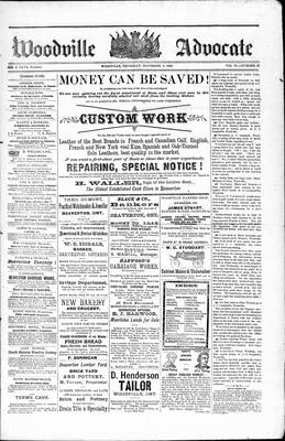 Woodville Advocate (1878), 9 Nov 1882