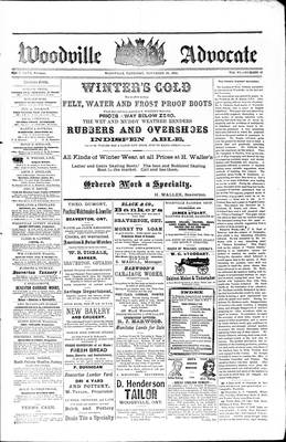 Woodville Advocate (1878), 23 Nov 1882