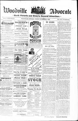 Woodville Advocate (1878), 2 Nov 1888