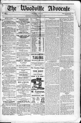 Woodville Advocate (1878), 8 Dec 1881