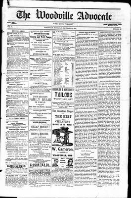 Woodville Advocate (1878), 15 Dec 1881