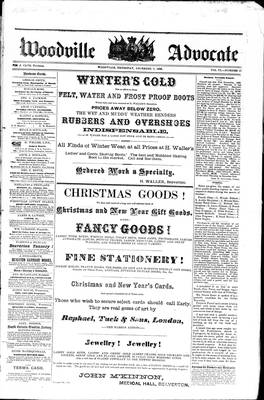 Woodville Advocate (1878), 7 Dec 1882