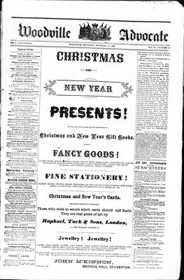 Woodville Advocate (1878), 14 Dec 1882