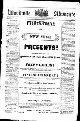 Woodville Advocate (1878), 28 Dec 1882