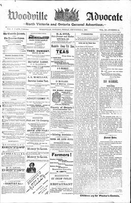 Woodville Advocate (1878), 2 Dec 1887