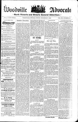 Woodville Advocate (1878), 7 Dec 1888