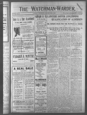 Watchman Warder (1899), 23 Jan 1902