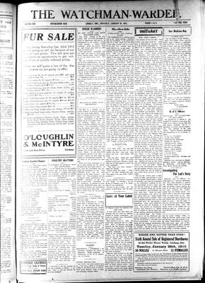 Watchman Warder (1899), 21 Jan 1915