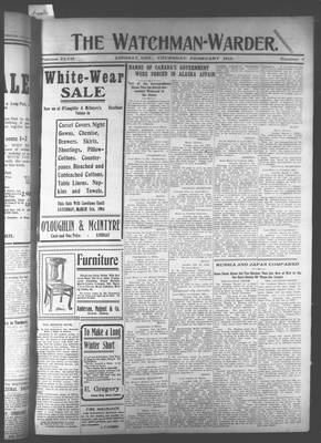 Watchman Warder (1899), 18 Feb 1904