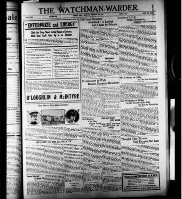 Watchman Warder (1899), 23 Feb 1911