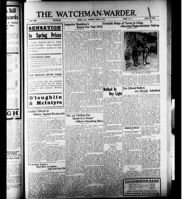 Watchman Warder (1899), 9 Mar 1911