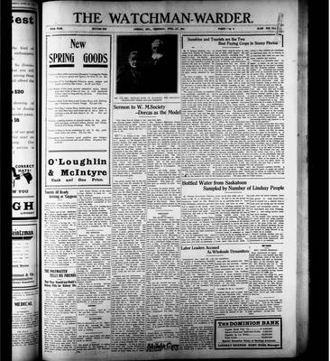 Watchman Warder (1899), 27 Apr 1911