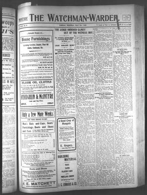 Watchman Warder (1899), 21 May 1903