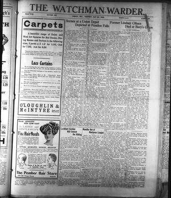 Watchman Warder (1899), 20 May 1908