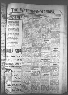 Watchman Warder (1899), 2 Jun 1904