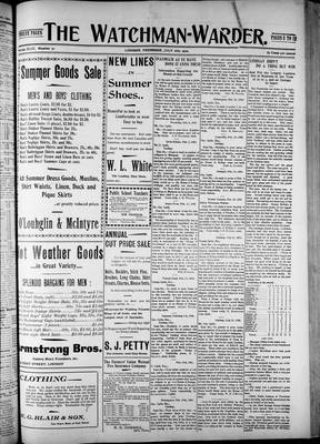 Watchman Warder (1899), 26 Jul 1900