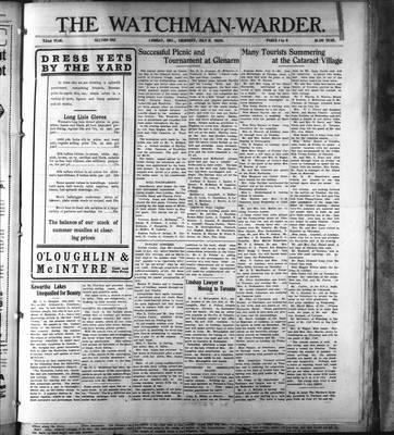 Watchman Warder (1899), 8 Jul 1908