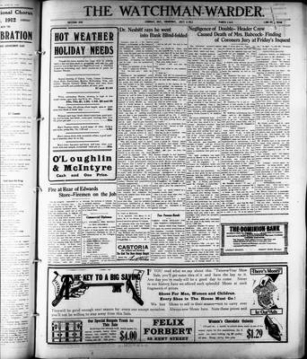 Watchman Warder (1899), 4 Jul 1912