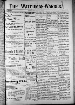 Watchman Warder (1899), 23 Aug 1900