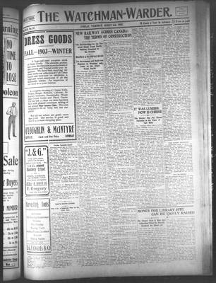 Watchman Warder (1899), 6 Aug 1903