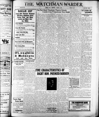 Watchman Warder (1899), 1 Aug 1912