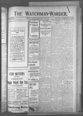 Watchman Warder (1899), 18 Sep 1902