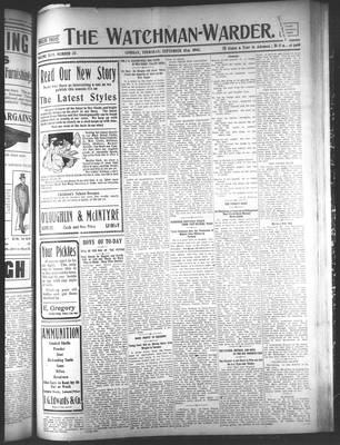 Watchman Warder (1899), 10 Sep 1903