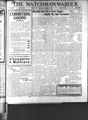 Watchman Warder (1899), 22 Sep 1910