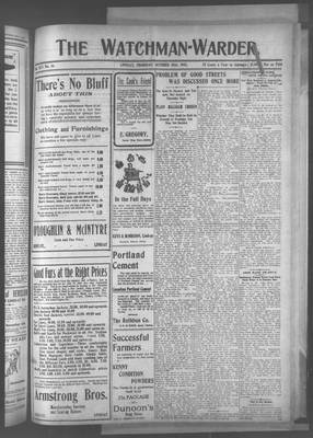 Watchman Warder (1899), 30 Oct 1902