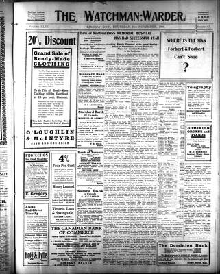 Watchman Warder (1899), 8 Nov 1906