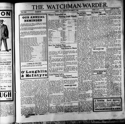 Watchman Warder (1899), 17 Nov 1910