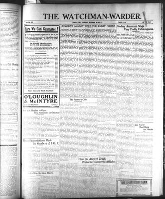 Watchman Warder (1899), 20 Nov 1913