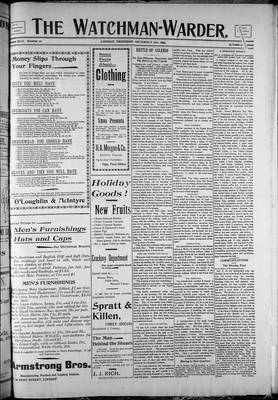 Watchman Warder (1899), 28 Dec 1899