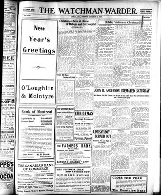 Watchman Warder (1899), 31 Dec 1908