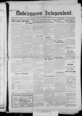 Bobcaygeon Independent (1870), 21 Mar 1935