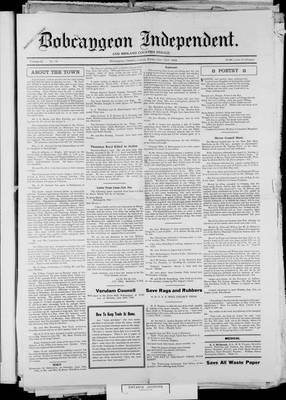 Bobcaygeon Independent (1870), 23 Jun 1916