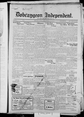 Bobcaygeon Independent (1870), 22 Jun 1933